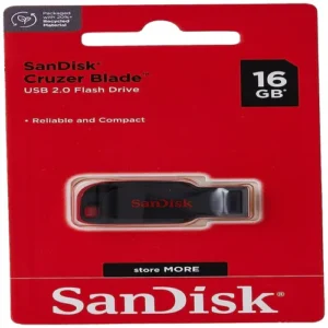 SanDisk Cruzer Blade 16GB USB 2.0 PenDrive