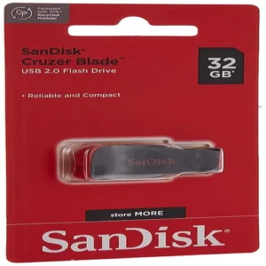 SanDisk Cruzer Blade 32GB USB 2.0 Pendrive