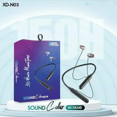 Modern Bluetooth True Wireless Neckband 5.3 Headphones with Mic