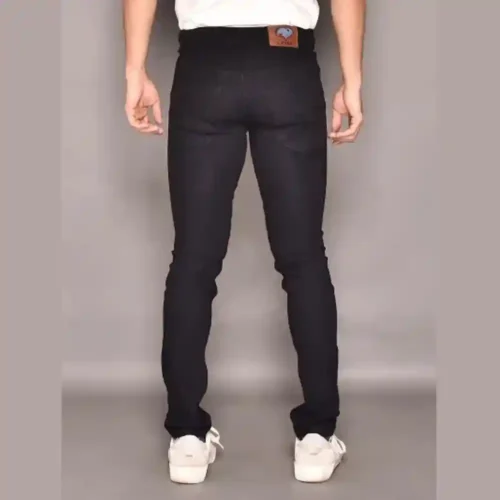 L,Zard Men's Black Jeans: Elevate Your Style with Timeless Denim - Image 3