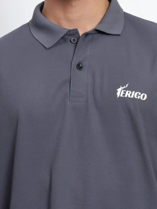 ERIGO Men's Cotton Blend Polo T-Shirt – Sports, Classic Fit, Breathable & Stylish - Image 4