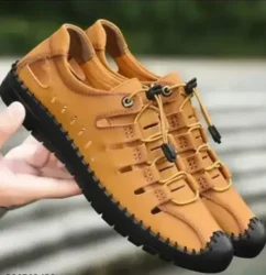 Tiger Brown Casual Open-Toe Sandals for Men