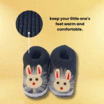 KING WISH Cotton Baby Booties & Mittens – Pack of 3 – Soft Infant Wear for 0-12 Months – Unisex Baby Shoes for Boys & Girls - Image 2
