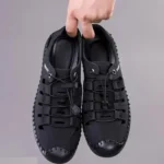 Black Brown Casual Open-Toe Sandals for Men - Image 2