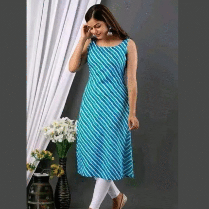Polyster Crepe Kurta