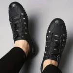 Black Brown Casual Open-Toe Sandals for Men - Image 3