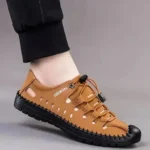 Tiger Brown Casual Open-Toe Sandals for Men - Image 4