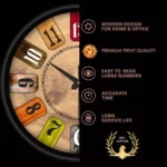 Premium 3D Art Wall Clock